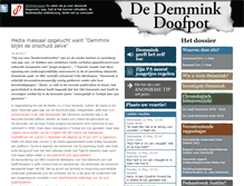 Tablet Screenshot of demminkdoofpot.nl